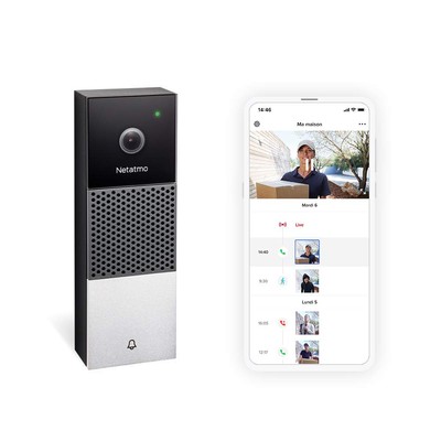 Netatmo Videosprechanlage 0001147130 schwarz - B-Ware