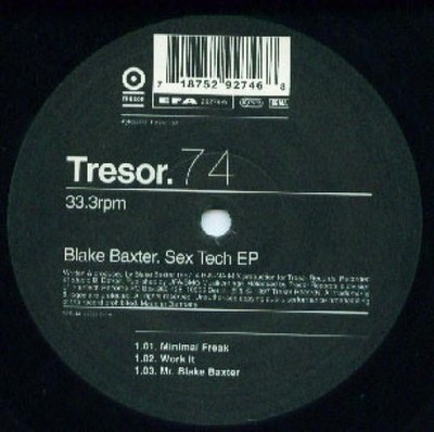 Blake Baxter - Sex Tech EP (12'') (Very Good (VG)) - 4169041803