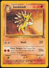 SANDSLASH 41/62 UNCOMMON FOSSIL POKEMON UNLIMITED NEAR MINT on eBay