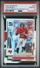 2022 PANINI DONRUSS PRESS PROOF SILVER DIE-CUT  #255 TOM BRADY 59/75 PSA 10
