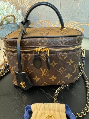 Louis Vuitton Vanity PM Canvas Coated Reverse Monogram