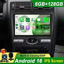 Pour Ford Mondeo 3 2004-2007 Android 16 Autoradio GPS Voiture Play Sat Nav 6 Go + 128 Go