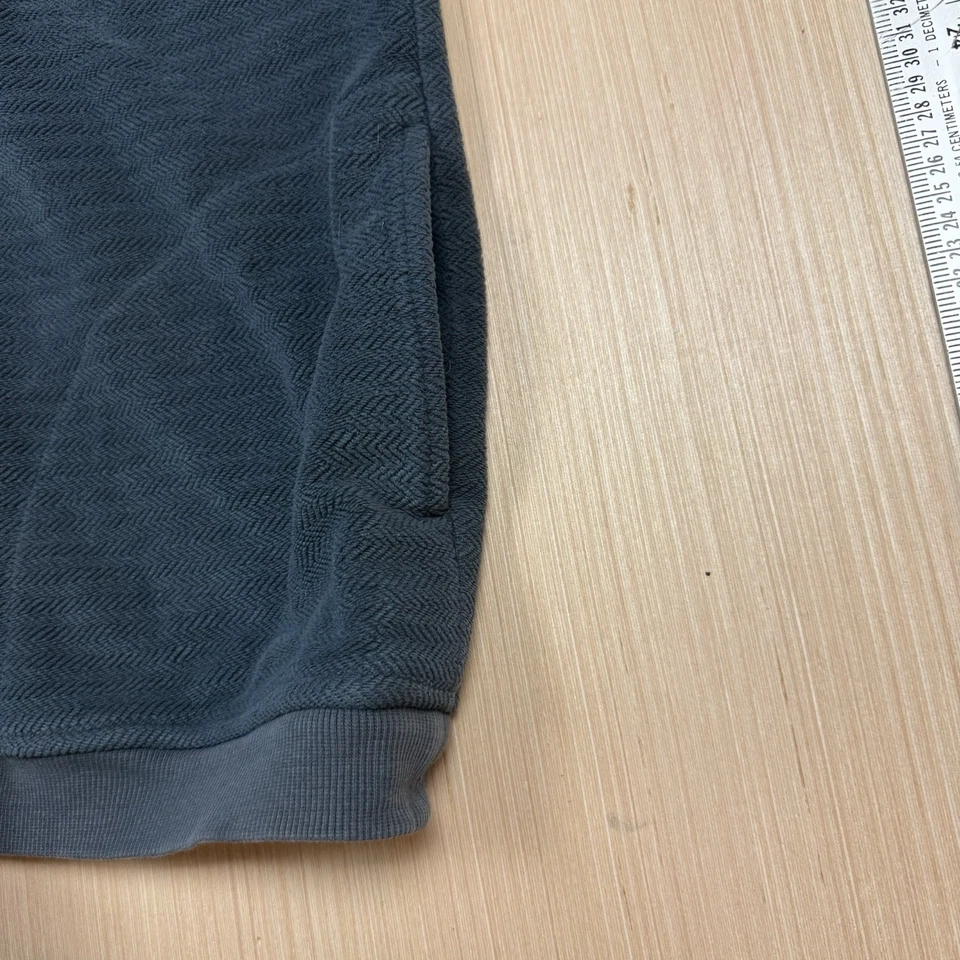 Vintage Big Dogs Sweatshirt Mens 2X 2XL Henley Grunge Minimalist 90s Heavy - Image 4 of 4