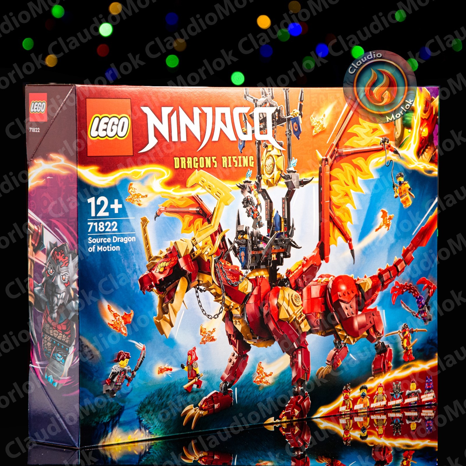 LEGO 71822 -LEGO NINJAGO-DRAGONE SORGENTE DEL MOVIMENTO-NUOVO-FUORI CATALOGO - Immagine 4