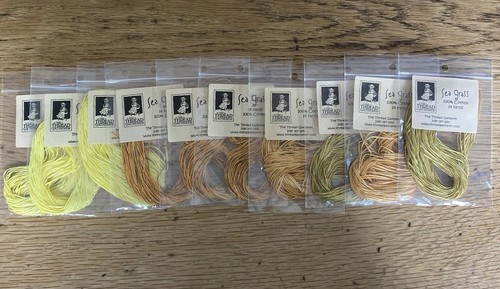 The Thread Gatherer Sea Grass 10 Bags, 100% Cotton, Made in USA