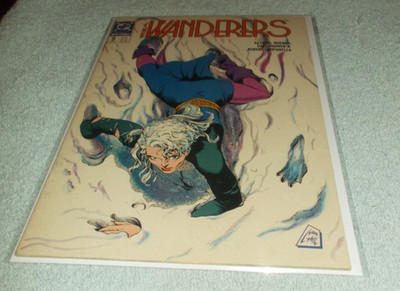 THE WANDERERS # 9 G/VG 1988 DC COMICS (ROBOT BATTLE!) DOUG MOENCH