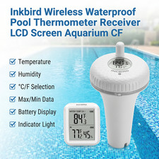 Inkbird Wireless Pool Thermometer LCD Bildsch...