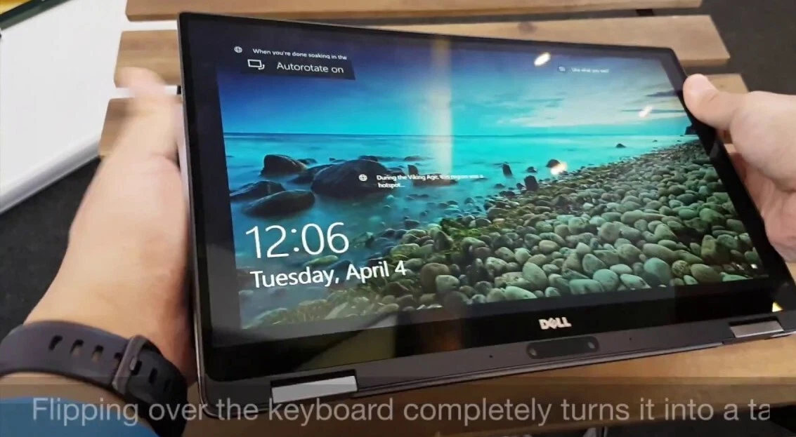 Dell XPS 13 9365 13 FHD Touch I7-7Y75 256GB SSD 16GB W11P Fingerprint Win Hello