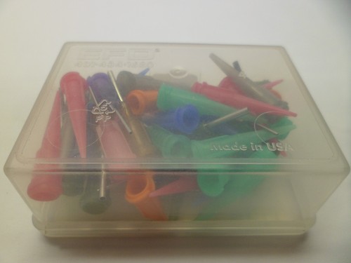 NORDSON EFD DISPENSING VALVE TIPS 51 PCS. MISC. TIPS NOS Free shipping in USA - Picture 3 of 3