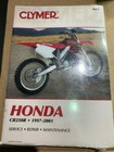 Honda CR Motorcycle Repair Manuals & Literature
