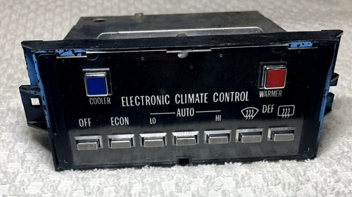 Climate Control 1980-1990 Cadillac Fleetwood/Coupe Deville OEM - Picture 1 of 3