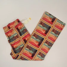 C&C California Women's Linen Blend Pull-on Wide Leg Pants Size Medium Maui Beach