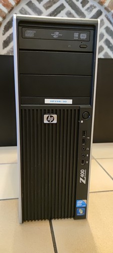 HP Z400 Workstation Extrême W3690 24GB 300GB SAS 15k Nvidia Quadro 4000 Win10 - Afbeelding 1 van 18