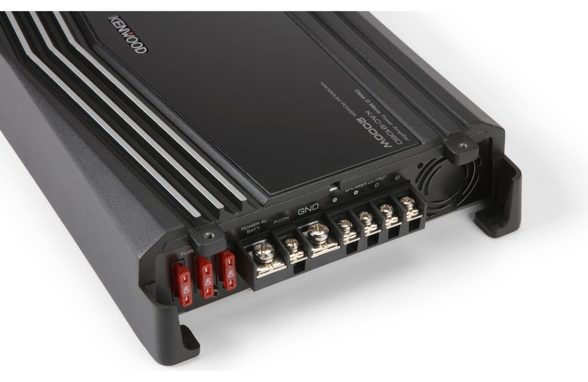 Kenwood KAC-9106D 2000W Class D Car Monoblock Power Amplifier | eBay
