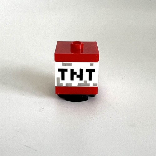 Lego Minecraft Steve, Killer Bunny, TNT Block and Vehicle Chassis Mini Figures - Picture 4 of 5