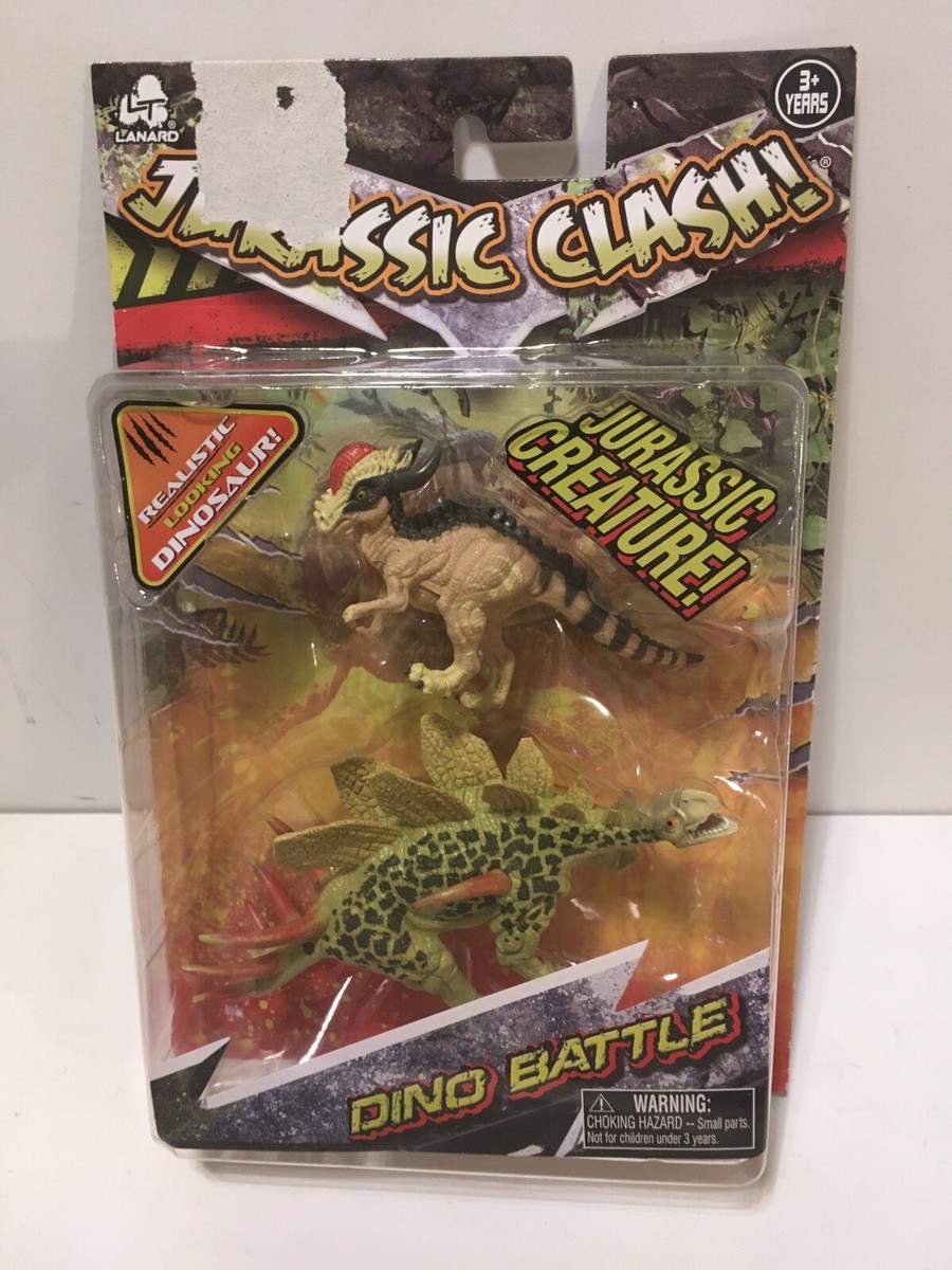 Carnivore (Dig)(中古品) Lanard Toys Jurassic Clash Dino Battle Primal Stegosaurus