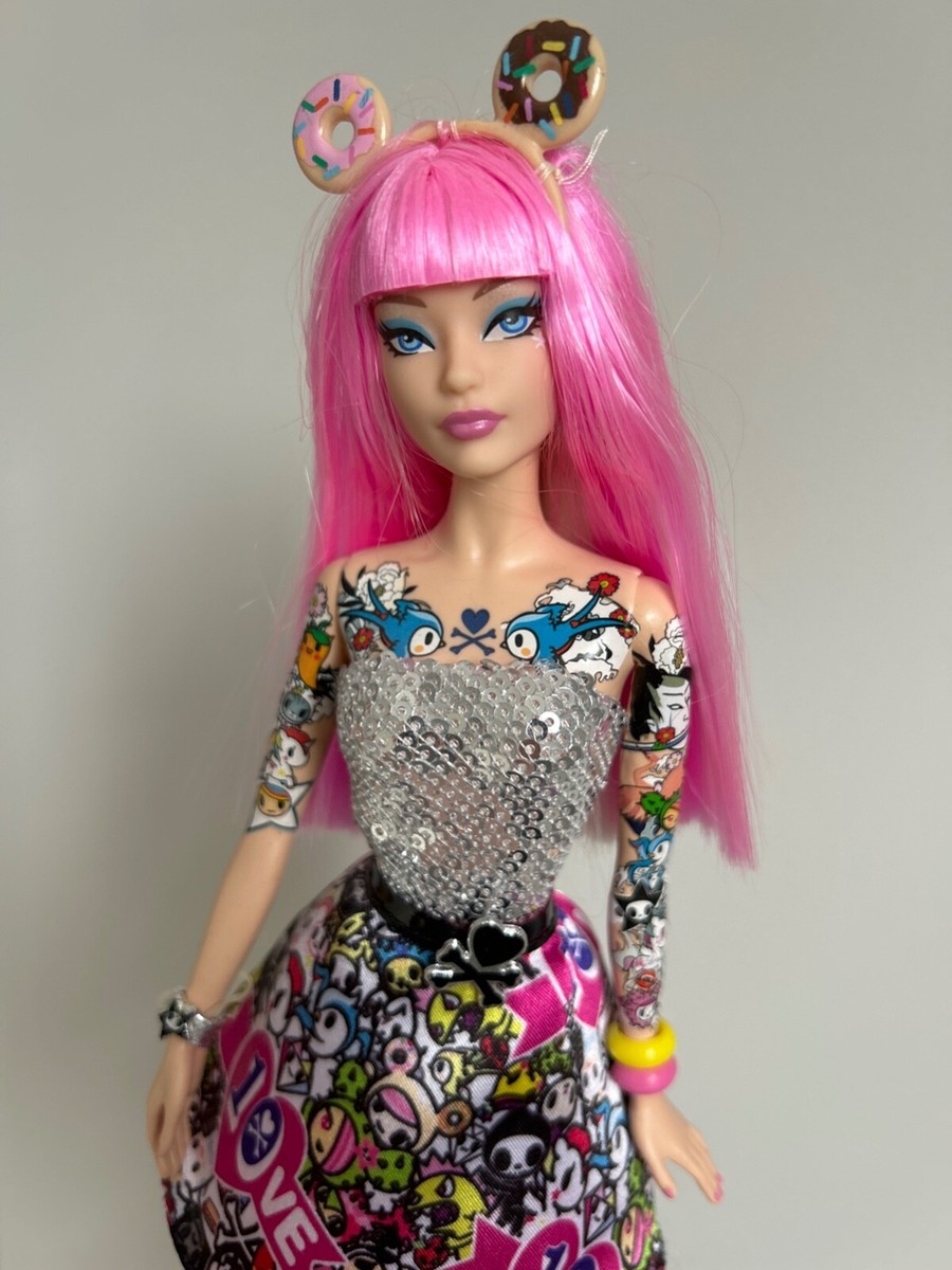 Barbie, Tokidoki 10th Anniversary Doll, Pink Design, Black Label