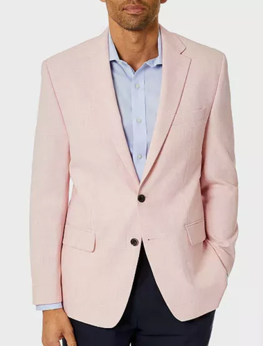 Club Room Men's Classic-Fit Solid Sport Coat - Pink - Size: 40S - Picture 8 of 9