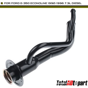 A-Premium Fuel Tank Filler Neck Pipe Hose Compatible with Ford E-350 Econoline 1992-1996 Econoline Super Duty 1996 V8 7.3L Diesel A-Premium Fuel Tank Filler Neck Pipe Hose Compatible with Ford E-350 Econoline 1992-1996 Econoline Super Duty 1996 V8 7.3L Diesel