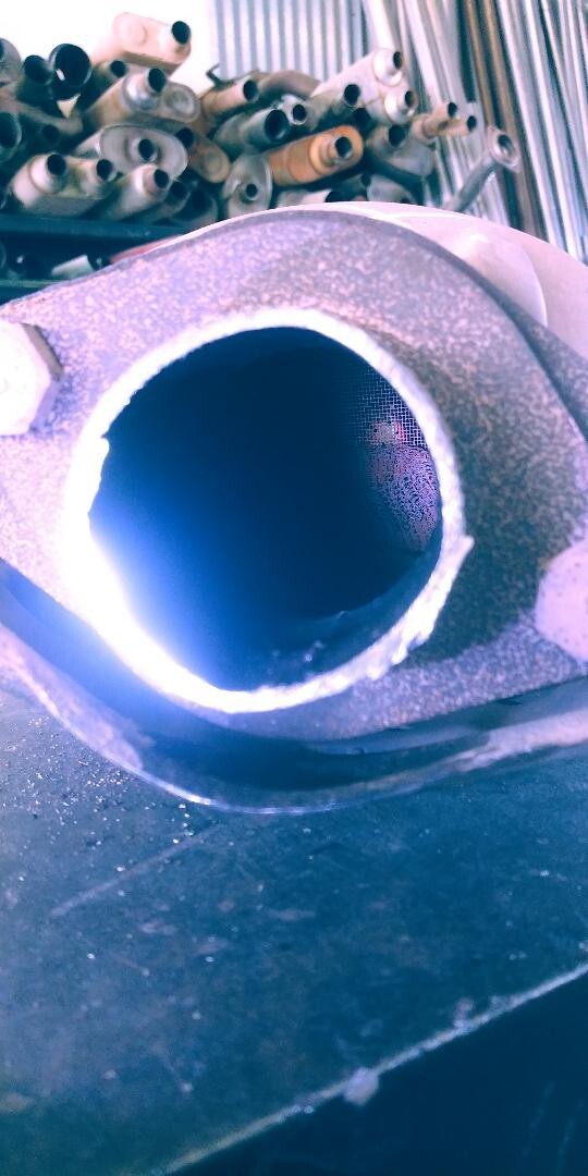 scrap catalytic converter 1/4 full approx import recycle eBay