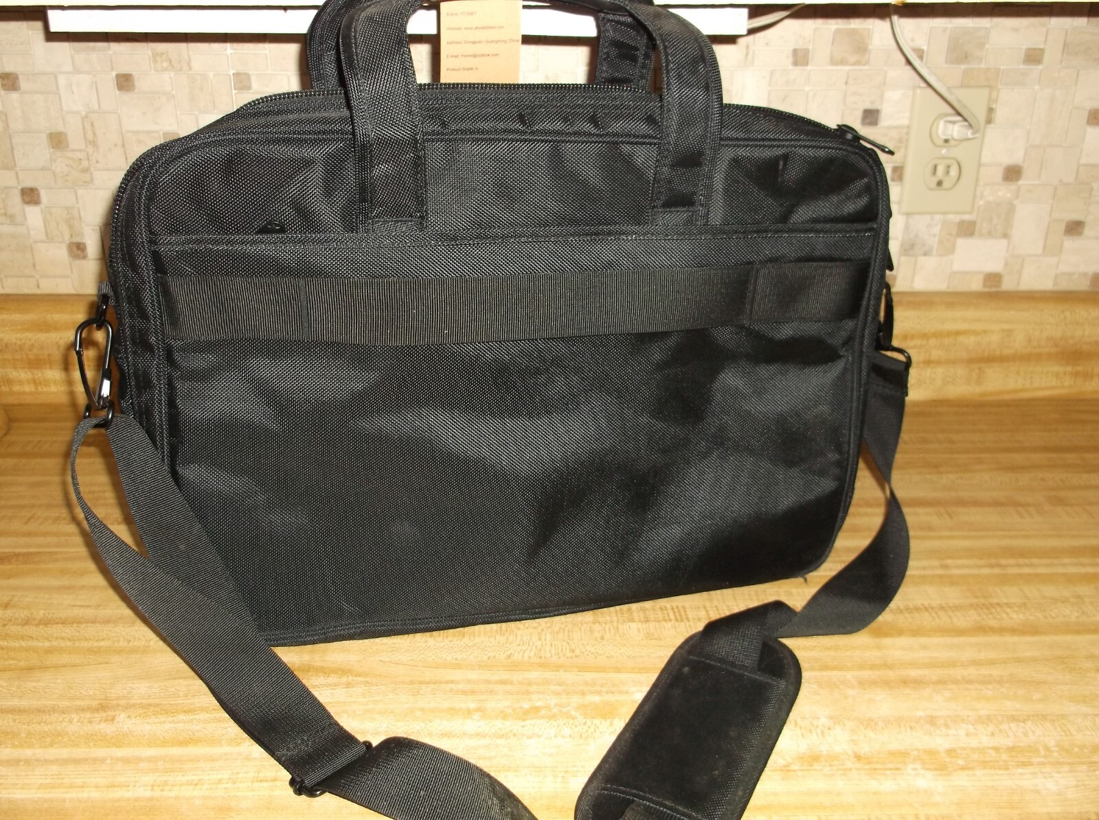 Black 17" Laptop Retro Computer Carrying Case Messenger Bag eBay