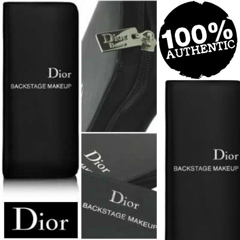 MAQUILLAGE POISON PROFESSIONNEL 100 % AUTHENTIQUE LTD Edition DIOR ~ BROSSE ~ ÉTUI SAC DE VOYAGE