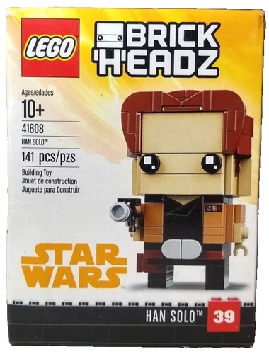 LEGO BrickHeadz Star Wars Solo 41608 Han Solo Set BRAND NEW