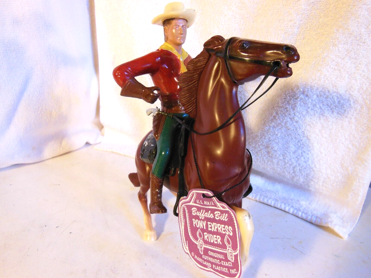 アメリカ カウボーイ Buffalo Bill 本革 掛飾 収蔵品 二十世紀