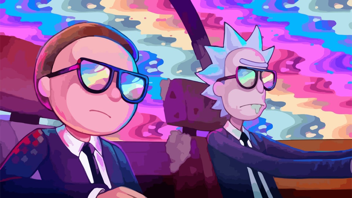 Album John Mayer Rick And Morty Rick And Morty TV Show Psychedelic