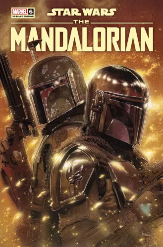 Star Wars: The Mandalorian Season 2 #6 Unknown Comics Kaare Andrews Exclusive Va