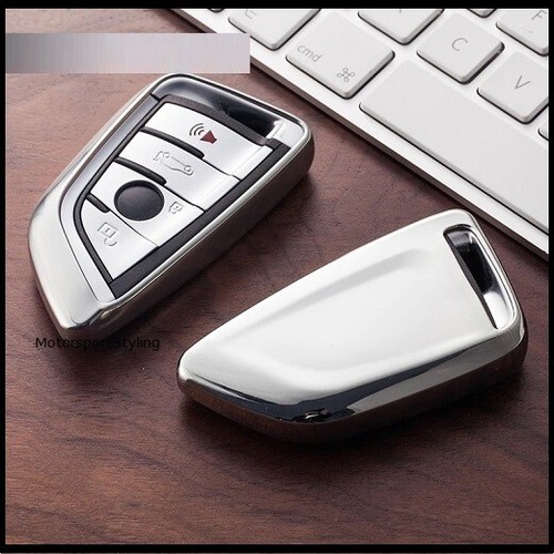 Llave Funda Para BMW Smart Carcasa Remoto Mando 2 3 4 Botón F G Serie TPU De t61 - Imagen 4 de 9