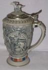 Vintage 1992 Winners Circle (Horse Racing) Lidded Stein by Avon - Pre-Owned — photo 3