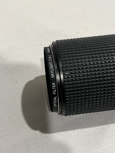 SEARS CAMERA AUTO ZOOM 80-200MM 1:4.0 LENS-SEARS 55MM SKYLIGHT 1A - Picture 5 of 5