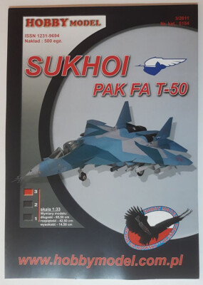 Hobby Model 104 (3/2011) - Sowjetischer Mehrzweckjäger Sukhoi PAK FA T-50