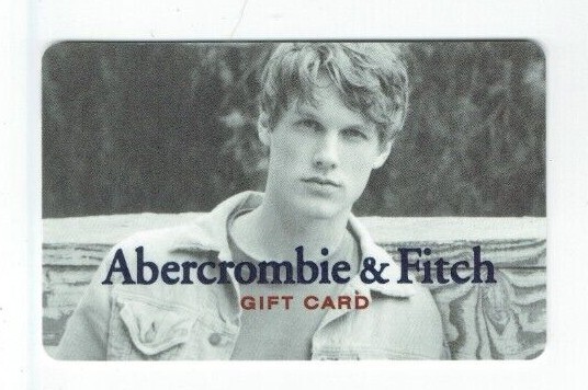 Abercrombie & Fitch Gift Card - Cute Young Guy - Collectible - No Value Abercrombie & Fitch Gift Card - Cute Young Guy - Collectible - No Value