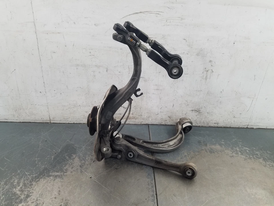 2013 Audi S4 Quattro B8 Right Front Hub Knuckle Control Arms #5394 J7 - Image 4 of 4
