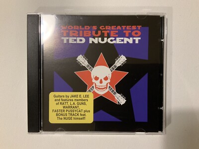 TED NUGENT - World's Greatest Tribute CD. ft. Jake E. Lee Ratt L.A. Guns Warrant