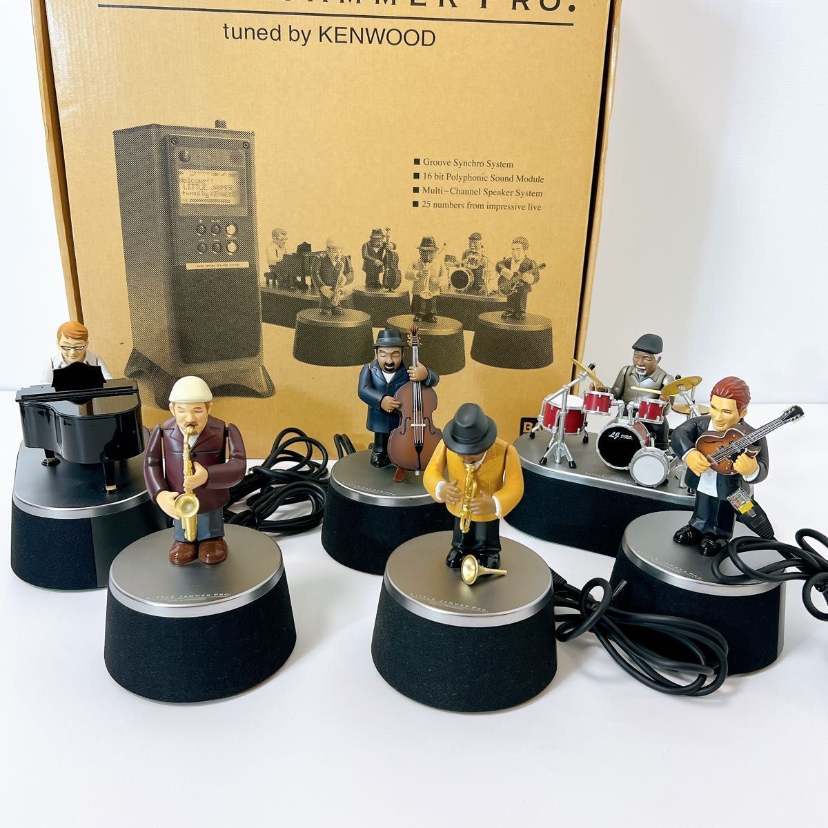 BANDAI LITTLE JAMMER Pro KENWOOD 6 Doll Set LJP01-K JAPAN w BANDAI LITTLE JAMMER Pro KENWOOD 6 Doll Set LJP01-K JAPAN w