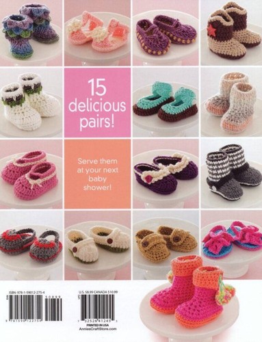 ANNIES CROCHET SWEET SHOES FOR WEE ONES 15 FANTASTIC DESIGNS - Picture 2 of 2