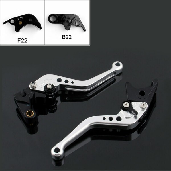 Kurz Brems Kupplungshebel FüR BMW S1000 RR 2010-2014 Silver ,F3-image