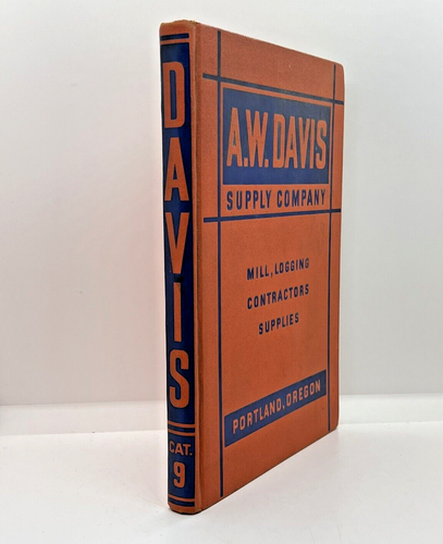 A.W. Davis Supply Company Catalog #9 Numbered Copy 198 Pages - Picture 2 of 14