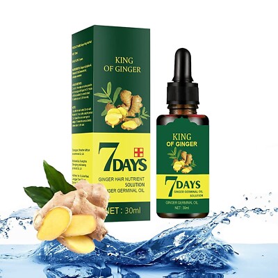 Ginger Hair Growth Germinal Oil, Regrow 7 Days Ginger Germinal Serum GINGER Esse