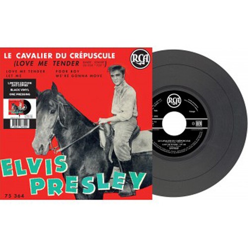 ELVIS PRESLEY EP ÉTRANGER N°11 - LE CAVALIER DU CRÉPUSCULE  7"  various colours - Bild 1 von 10