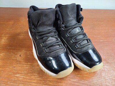 Air Jordan Retro 11 XI Black Jubilee 25th Anniversary GS Size 6Y