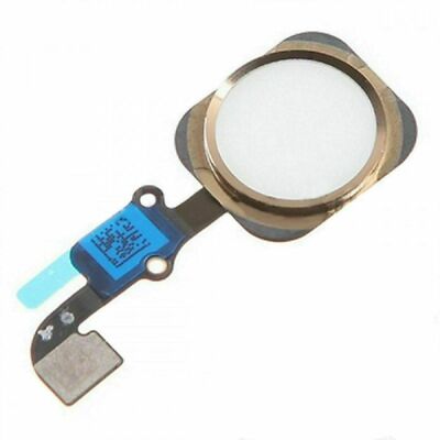 OEM Touch ID Home Button Flex Cable Replacement For iPhone 6 & 6 Plus Gold