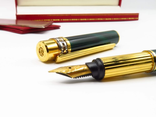 Cartier Trinity Malachite fountain pen - Picture 7 of 10