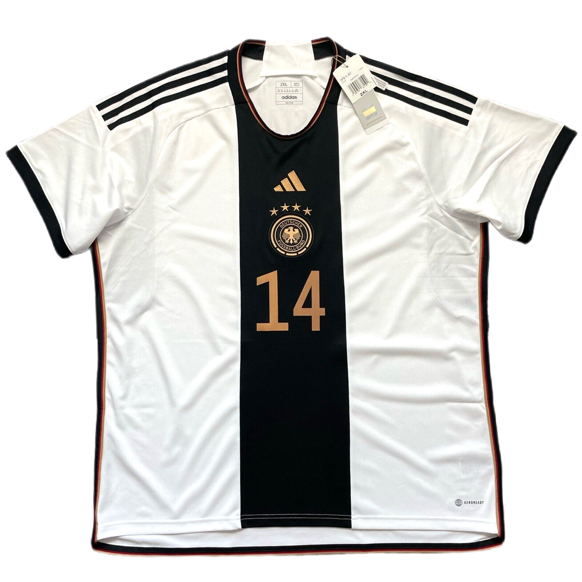 2022/23 Germany Home Jersey #14 Musiala 2XL adidas World Cup