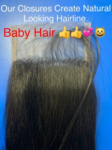 100% Real Human Hair Closure, Available colors: #613 blonde, and #1 or #1B - Picture 24 of 26