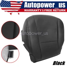 Driver Bottom Perforated Leather Seat Cover Black For 2007 2008 2009 Lexus LS460