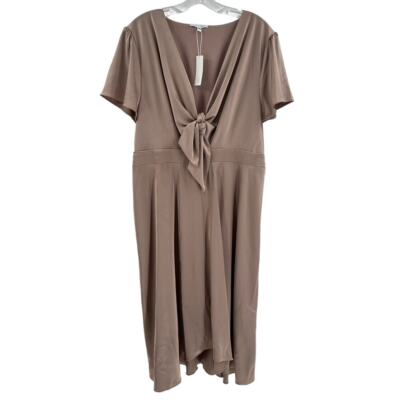 knee length dresses for ladies Baltic Born Womens Amelie Wrap Midi Dress | Blue Print main image 1